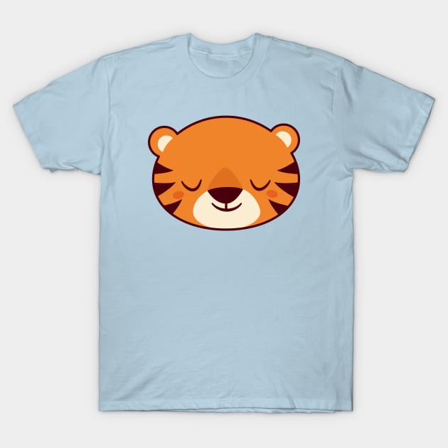 Kawaii Cute Kitten Tiger T-Shirt by happinessinatee